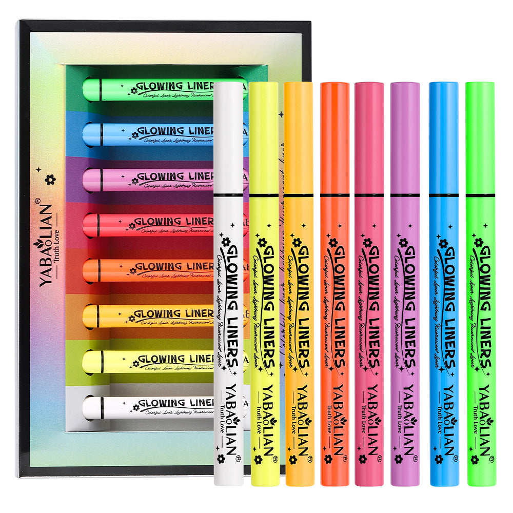 Eyeliner Fluorescent Makeup Waterproof And Sweatproof - 0 - CJ
