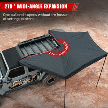 270 - Degree Awning Driver Side Free Standing, Car Side 270 - Degree Awning Waterproof UV50 Wind Resistant For SUV Van Truck - 5 - CJ