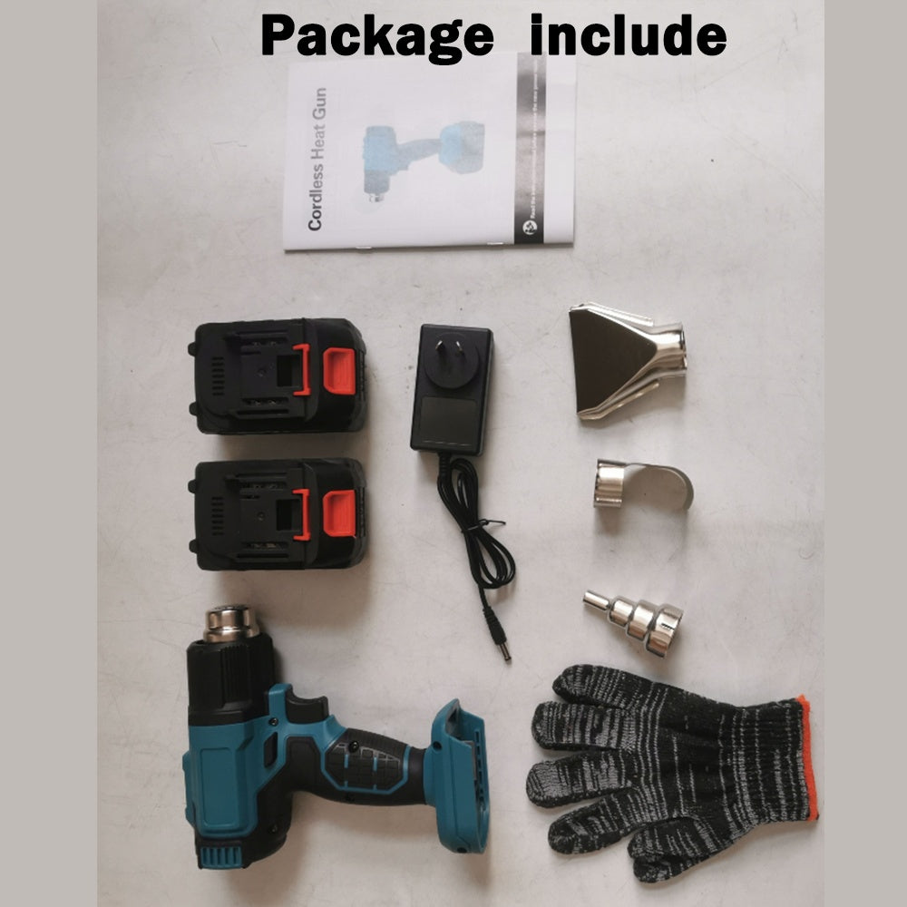 Lithium Ion Hot Air Gun Dual Battery - 5 - CJ