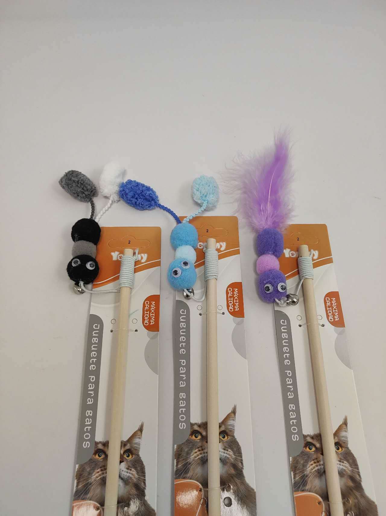 Little Ants Tease Cat Sticks