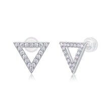 1Unique Diamond Set With Moissanite Silver Earrings Luxury Fashion Diamond Earrings Stud Earrings Prohibit TikTok sales - 5 - cjdropshipping
