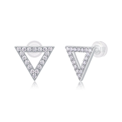 1Unique Diamond Set With Moissanite Silver Earrings Luxury Fashion Diamond Earrings Stud Earrings Prohibit TikTok sales - 5 - cjdropshipping