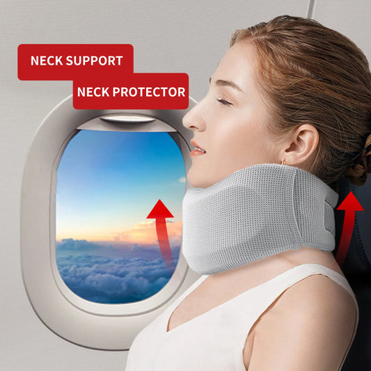 Neck Brace For Neck Pain And Support, Neck Support Brace, Adjustable Cervical Collar Soft Foam Neck Brace Support Adjustable Braces With Replacement Cover For Home School Office Travel - 5 - CJ