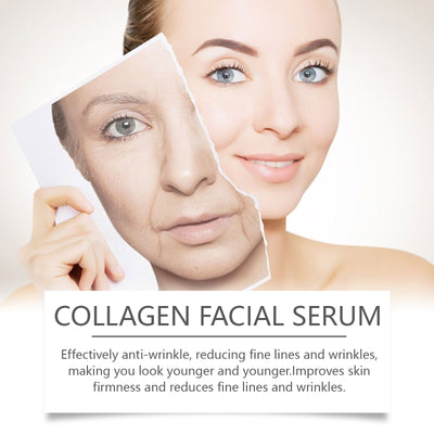 OUHOE Collagen Brightening Serum Facial Skin Moisturizing, Anti - Wrinkle, Anti - Aging, Firming And Moisturizing Skin Care - 5 - CJ