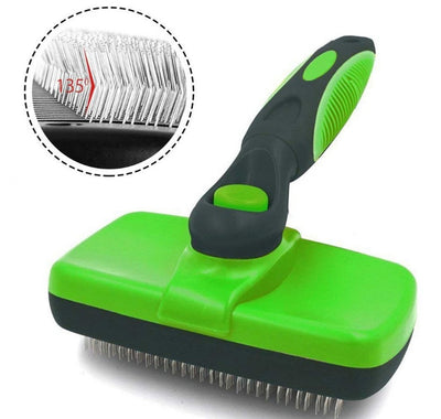Pet Self Cleaning Slicker Brush - 0 - CJ