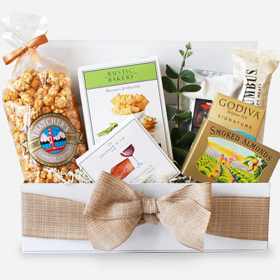 Snack Attack: Gourmet Treats Gift Box - GreatArrivals