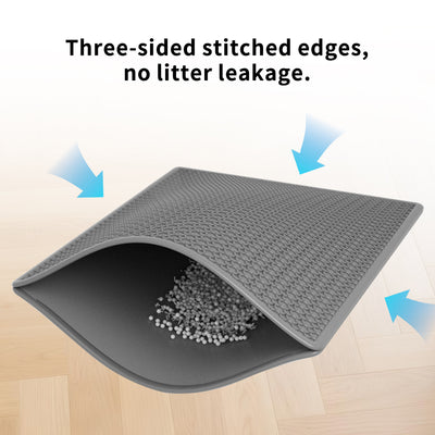 Premium Cat Litter Mat - Leak - Proof Waterproof Base & Non - Slip Backing - Effectively Traps And Filters Litter For A Cleaner, Dry Floor - 5 - CJ