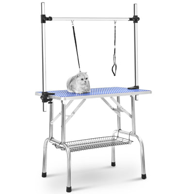 Stainless Steel Folding Dog Pet Grooming Table Heavy Duty Grooming Table - 5 - CJ