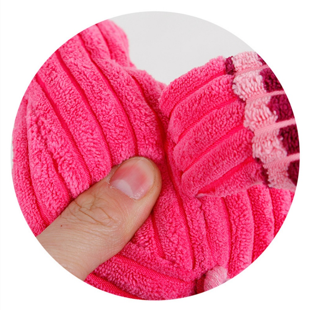 Vocal Animal Plush for Pet Dog Molar Teeth Cleaning Training - 0 - CJ
