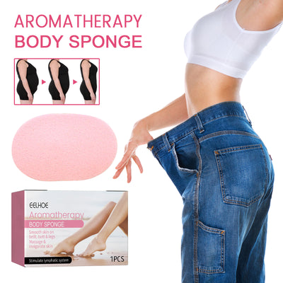 EELHOE Aromatherapy Body Sponge, Firming Skin Belly Calf Arm Toning Body Cleansing Bath Sponge - 5 - CJ