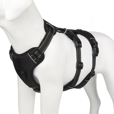 Harness For Large Dogs Durable Bite - Resistant Chest And Back Harness For Dogs - 0 - CJ
