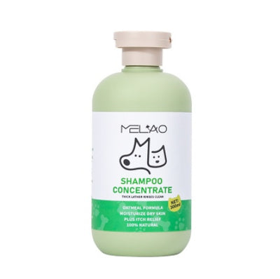 Hair Care Gentle Pet Oat Bath Shampoo - 0 - CJ - 300ml pet bath - CJGY172033601AZ