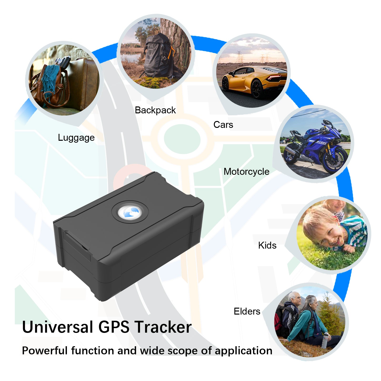 Anti - Theft Hidden GPS Tracker With Remote Control Real - Time Vehicle Tracker For Car, Truck, Motorcycle & Luggage, Subscription Required - 5 - CJ