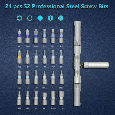 42 Pieces Of Magnetic Screwdrivers - 5 - CJ