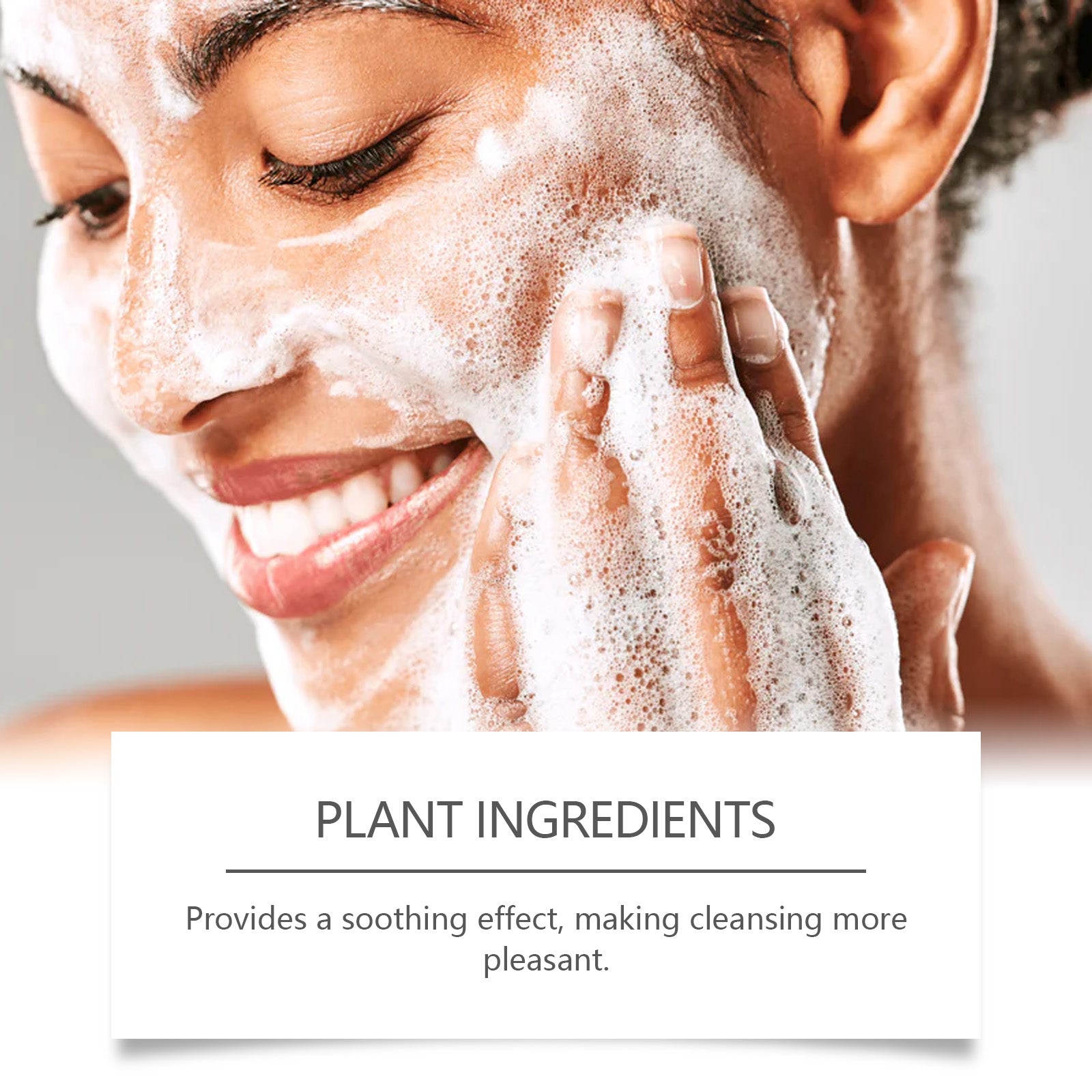 EELHOE Amino Acid Cleanser, Gentle Cleansing Facial Skin Moisturizing And Nourishing Skin Care Cleanser - 5 - CJ