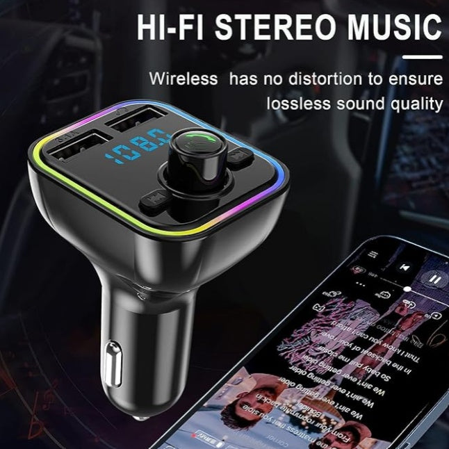 FM Transmitter In Car - 5 - CJ