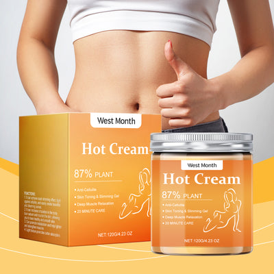 West&Month Body Cream, Skin Moisturizing Massage Treatment Firming Arm Concave Light Body Care Cream - 5 - CJ