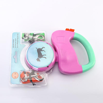 Retractable Dual Pet Dog Walking Leash - 0 - CJ