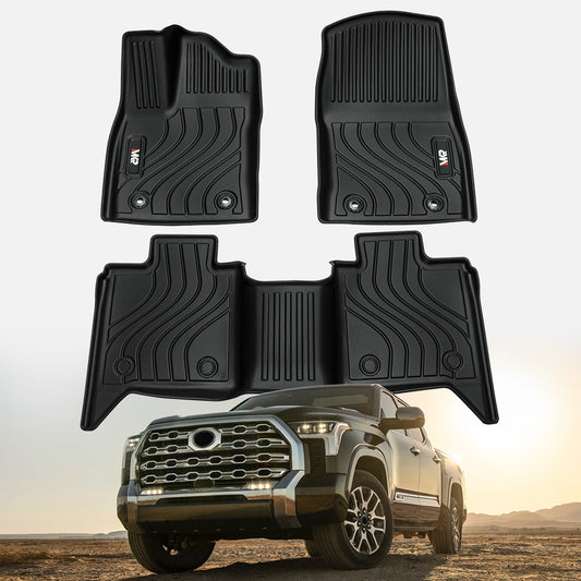 Floor Mats Fit For Tundra CrewMax Cab 2022 - 2025 - 5 - CJ