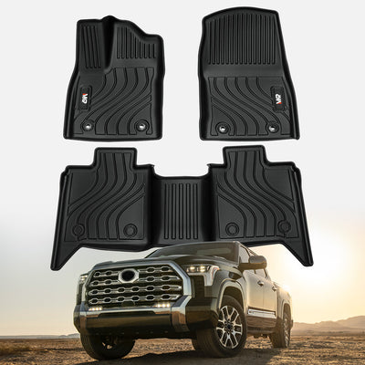 Floor Mats Fit For Tundra CrewMax Cab 2022 - 2025 - 5 - CJ