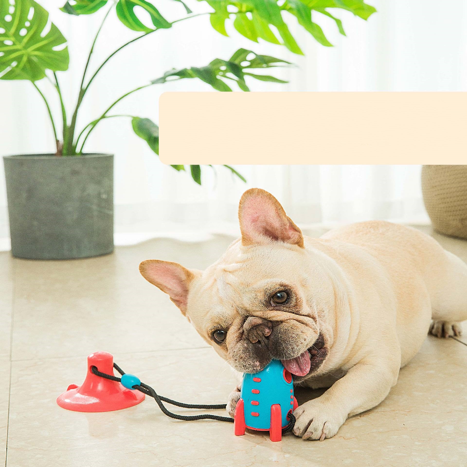 Rocket Dog Toys Leaking Food Dog Bite Toys Bite - resistant Pet Toys - 0 - CJ