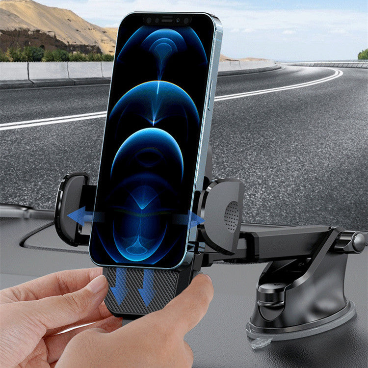 Multifunctional Car Phone Holder Windshield Gravity Sucker Mobile Phones Stand For IOS And Android Support Cellphone - 0 - CJ
