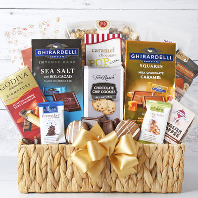 Chocolate Bliss: Gourmet Indulgence Gift Basket - GreatArrivals