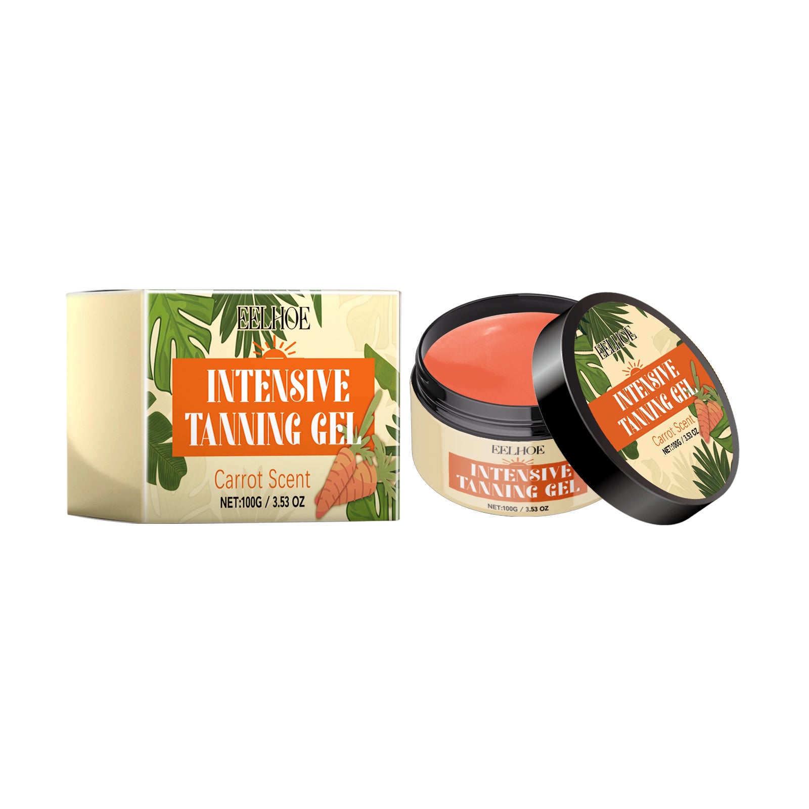 Eelhoe Black Repair Gel, Natural Wheat Skin Care In Summer To Help The Body Black Mild Without Greasy - 5 - CJ