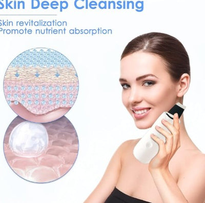 3 - in - 1 Ultrasonic Facial Skin Scrubber - 5 - CJ