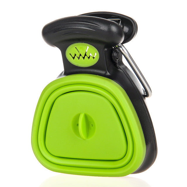Dog Pet Travel Foldable Pooper Scooper With 1 Roll Decomposable bags Poop Scoop Clean Pick Up Excreta Cleaner Epacket Shipping - 0 - CJ - Green - S - CJJJCWGY00674 - Green - S