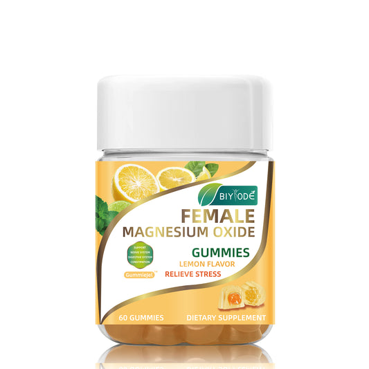 OEM ODM Custom Magnesium Oxide Gummies Supplement Gummiegel For Daily Stress Relief Support - 4 - CJ