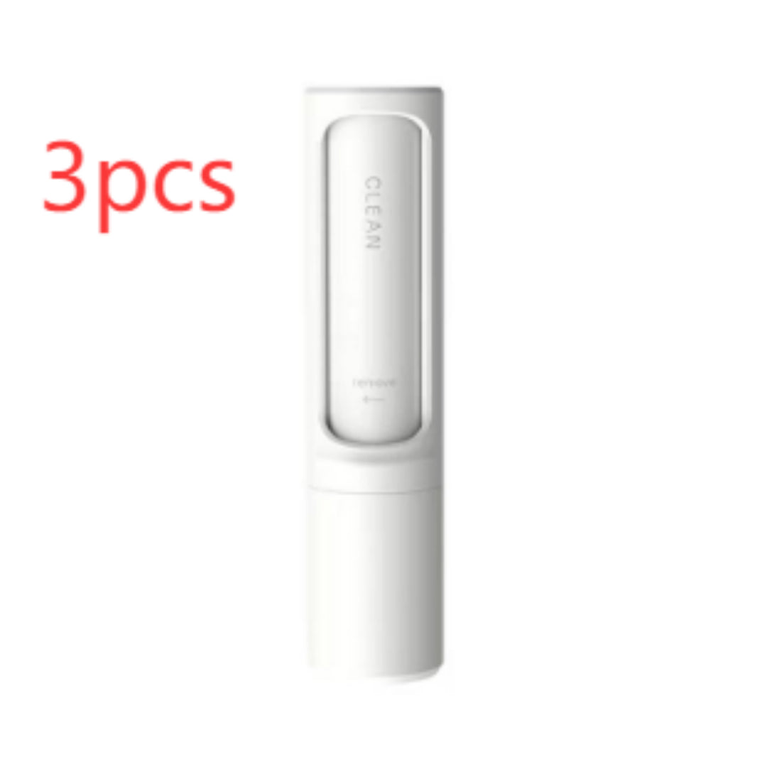 2 - 1 Reusable Pet Hair Remover Brush Lint Roller Portable Effective Self Cleaning Tool for Cat Dog Fur Hair Dust Removal Brush - 0 - CJ