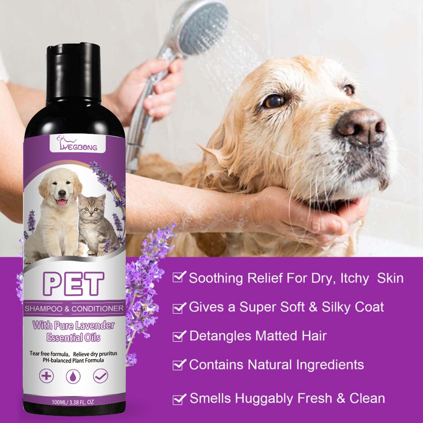 Yegebang Pet Shampoo And Shower Gel Relieves Itchy Skin And Leaves Hair Smooth And Untangled - 5 - CJ