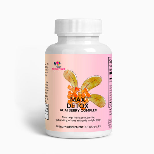 Max Detox Acai Berry Powerful Cleanse, Antioxidant Support - 5 - CJ