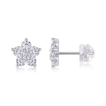 1Paris Flower - Fashionable And Luxurious Diamond Jewelry Set With Moissanite S925 Sterling Silver And Platinum - plated Stud Earrings Prohibit TikTok sales - 5 - cjdropshipping