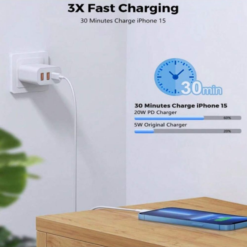 Charger Cable - Portable, Durable, Essential For Charging Compatible With Multiple Devices And Ensures Device Safety. - 5 - CJ
