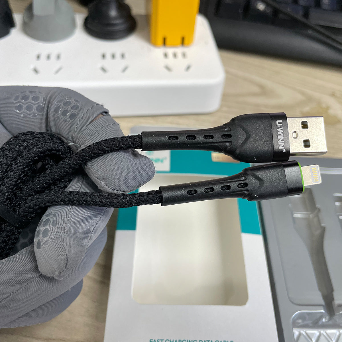 L203 Lightning Cable 2.4A 1M Black USB 3.0 UWINN - 5 - CJ