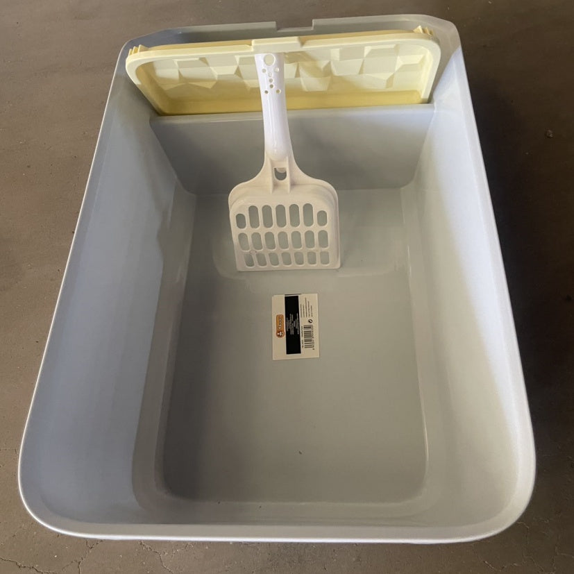 Small Square Cat Litter Box - 5 - CJ