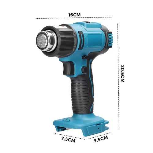 Lithium Ion Hot Air Gun Dual Battery - 5 - CJ