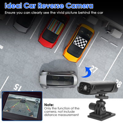 1Pc Wireless Camera Reverse Hitch Guide Camera Vehicle Backup Rechargeable Camera With Flexible Adhesive Base Night Vision For Car RVs Trailer Truck - 5 - cjdropshipping