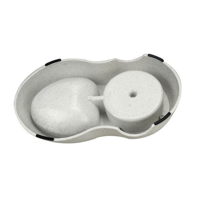 Cats Dogs Automatic Pet Feeder Drinking Water Fountains Large Capacity Plastic Pets Dog Food Bowl Water Dispenser - 0 - CJ
