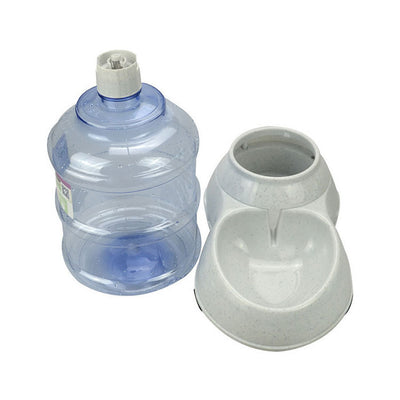 Cats Dogs Automatic Pet Feeder Drinking Water Fountains Large Capacity Plastic Pets Dog Food Bowl Water Dispenser - 0 - CJ