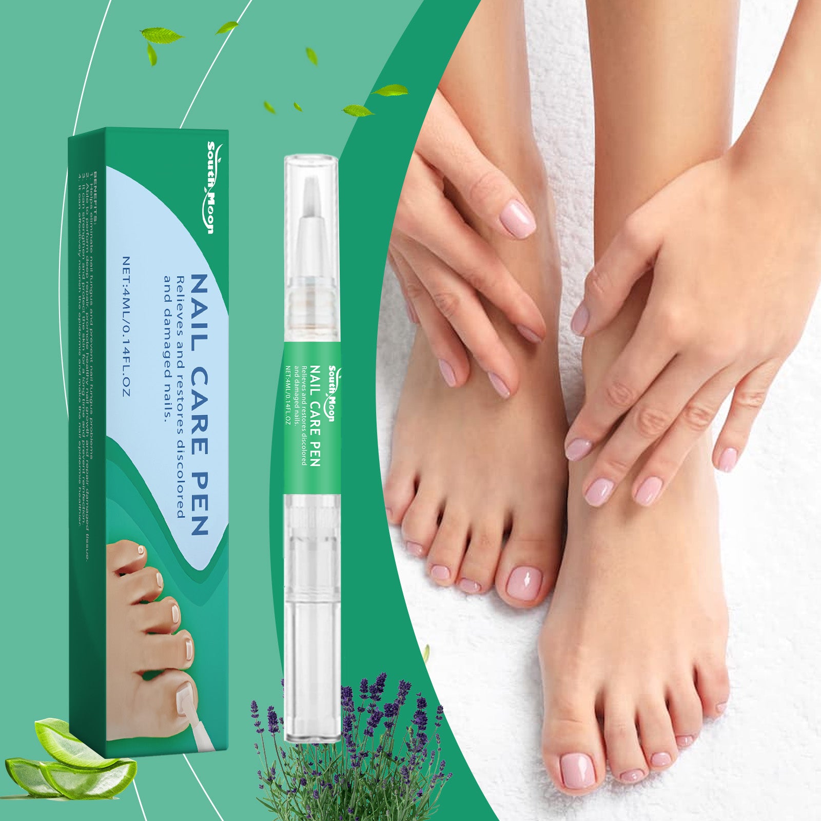 South Moon Nail Repair Pen Moisturizes Gently Repair Hands And Feet Gray Nails Soft Nails Thick Nails Foot Care - 5 - CJ