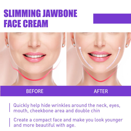 Aysuing V Face Firming Cream Tightening Contour Firming Lifting Chin Sagging Face Skin Massage Cream - 5 - CJ