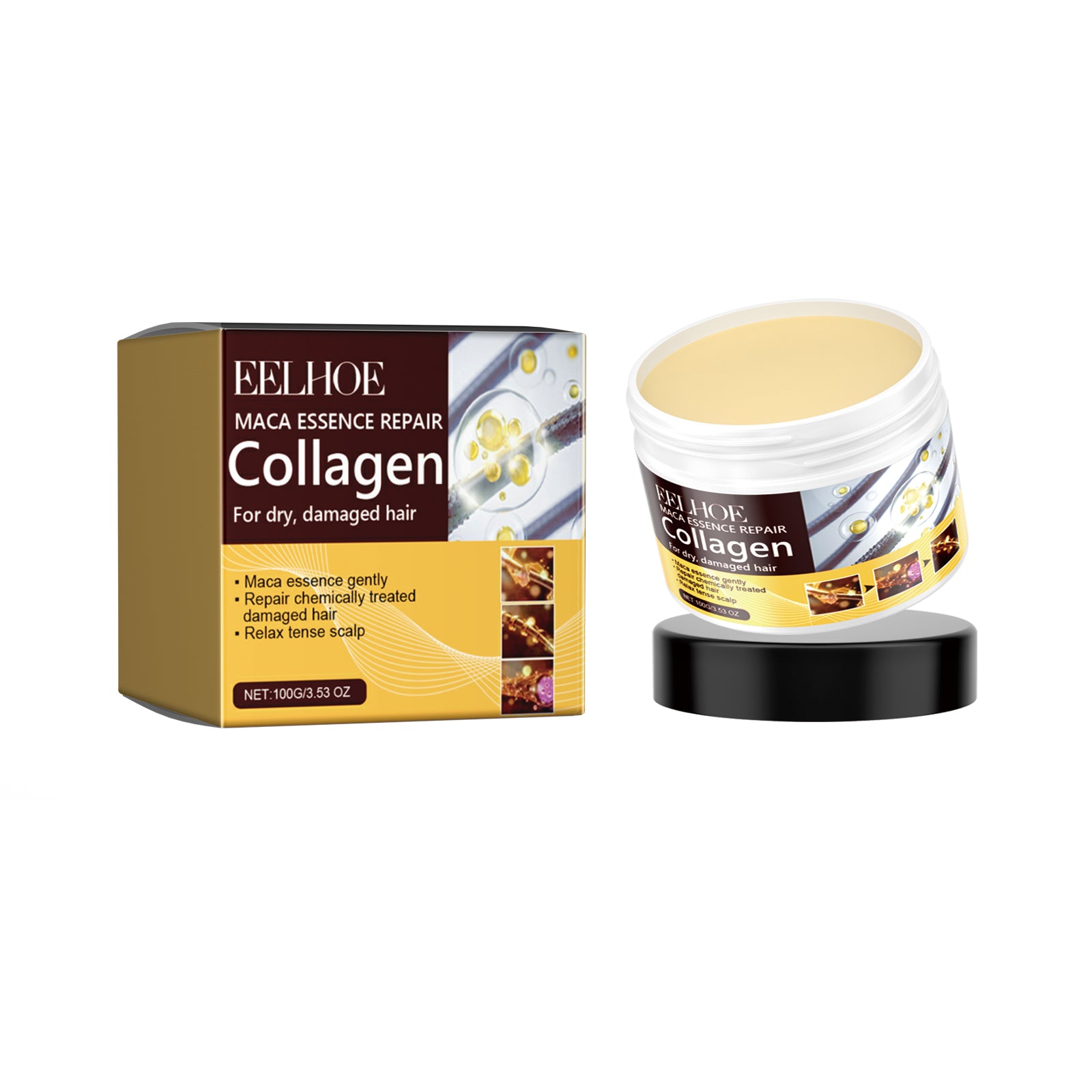 Strong And Moisturizing Collagen Repair Hair Mask - 5 - CJ