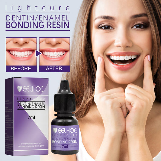 EELHOE Tooth Gem Decorative Glue, DIY Fashionable Jewelry Bonding Teeth Gems Light Cured Adhesive Glue - 5 - CJ