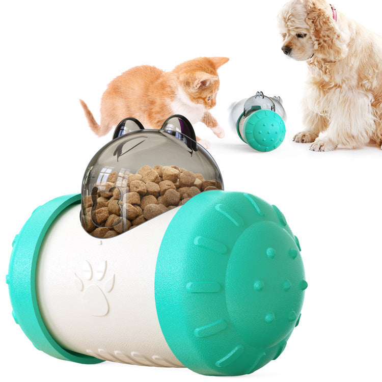Funny Dog Treat Leaking Toy With Wheel Interactive Toy For Dogs Puppies Cats Pet Products Supplies Accessories - 0 - CJ