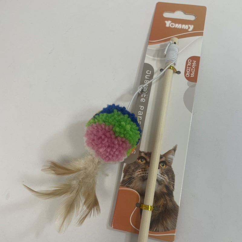 Teasing The Cat Stick Pole