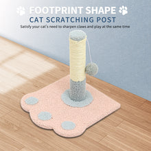 Cute Paw Footprints Cat Scratch Columns, Grinding Claws To Play With Dual Functions, With Cute Footprint Shapes, Contracting Cats To Grind Their Claws Happily - 5 - CJ