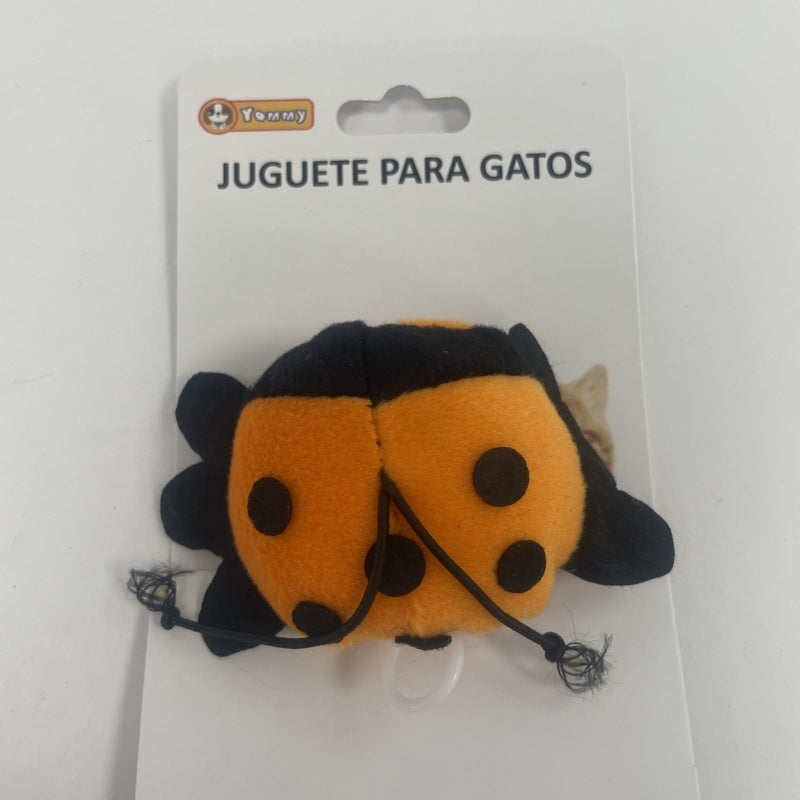 Cat Toy Electric Seven-star Ladybug